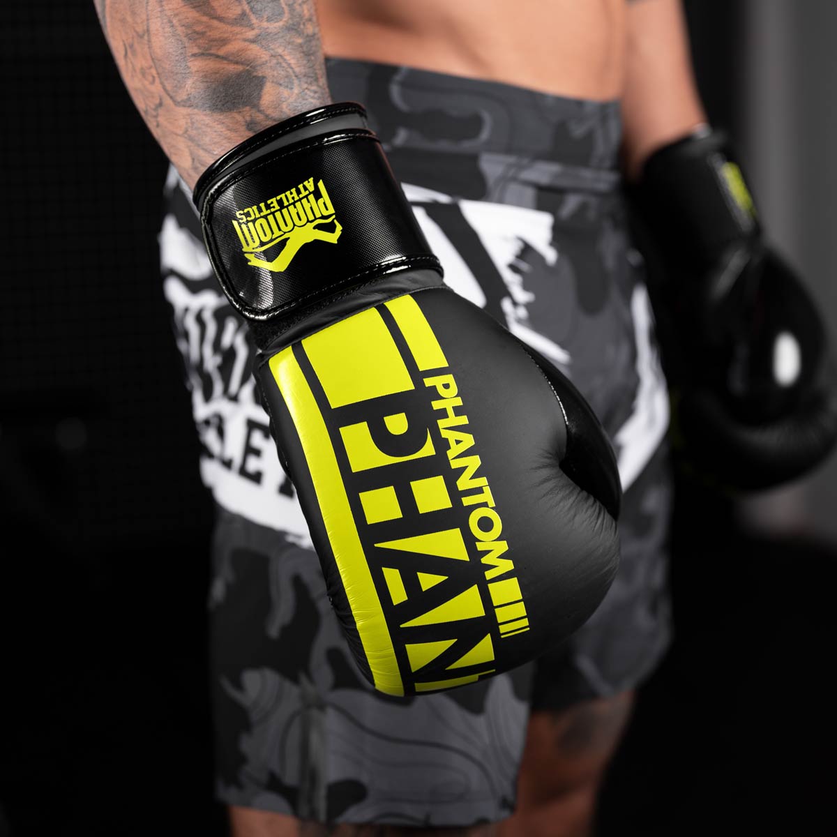 Boxing gloves ATHLETICS MMA for & Boxing PHANTOM - | NEON